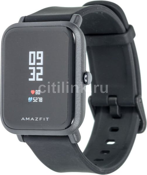 Cмарт-часы AMAZFIT Bip, 1.28", черный